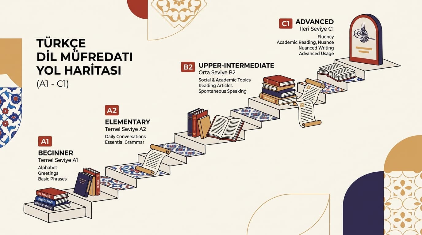 Demystifying the Turkish Language Curriculum: What to Expect from A1 to C1